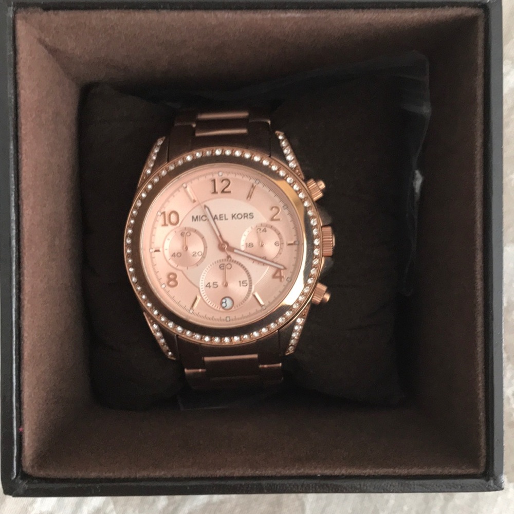 Rose Gold Michael Kors Watch - Picture 2 of 5